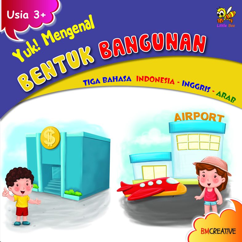 Cover Yuk Mengenal Bentuk Bangunan