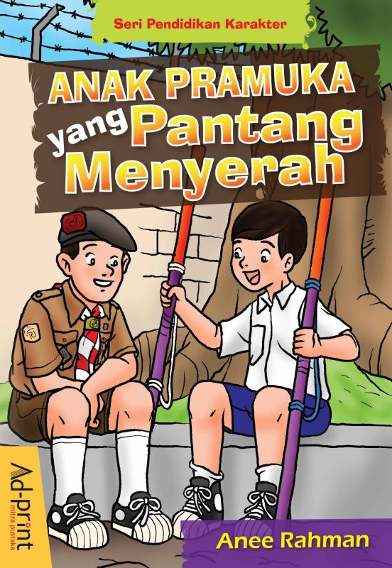 Cover Anak Pramuka yang Pantang Menyerah
