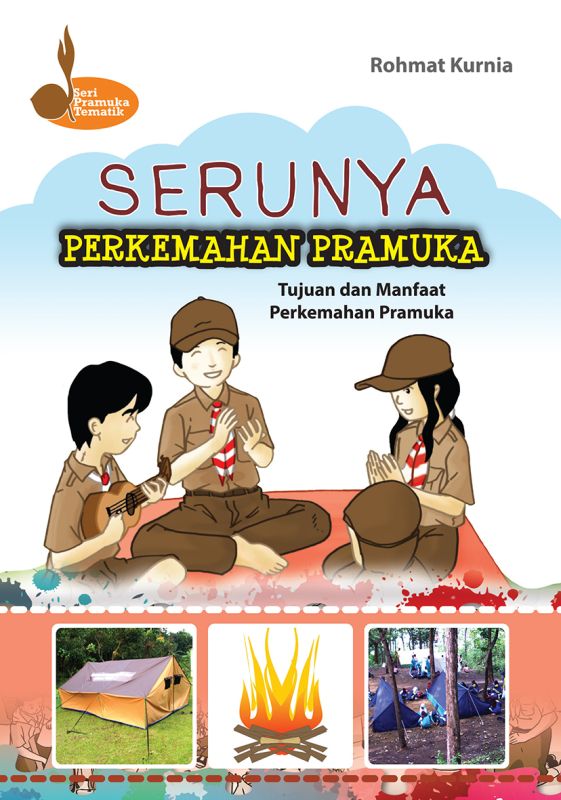 Cover Serunya Perkemahan Pramuka