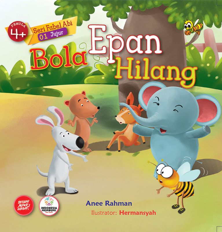 Cover Seri Fabel Abi : Bola Epan Hilang