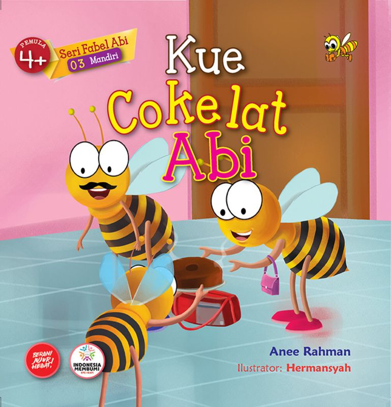 Cover Seri Fabel Abi : Kue Cokelat Abi