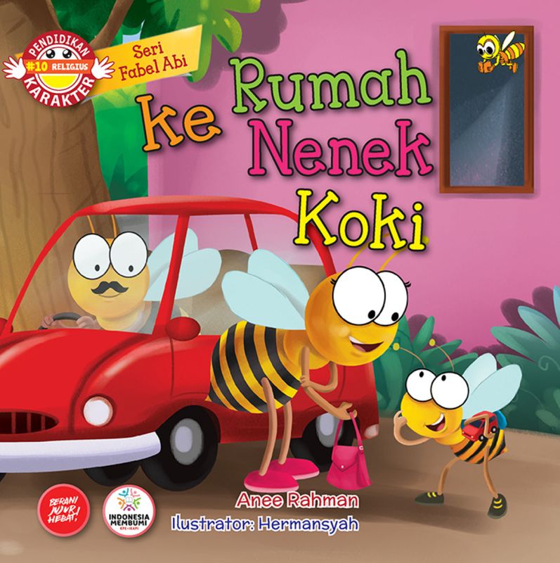 Cover Seri Fabel Abi : Ke Rumah Nenek Koki