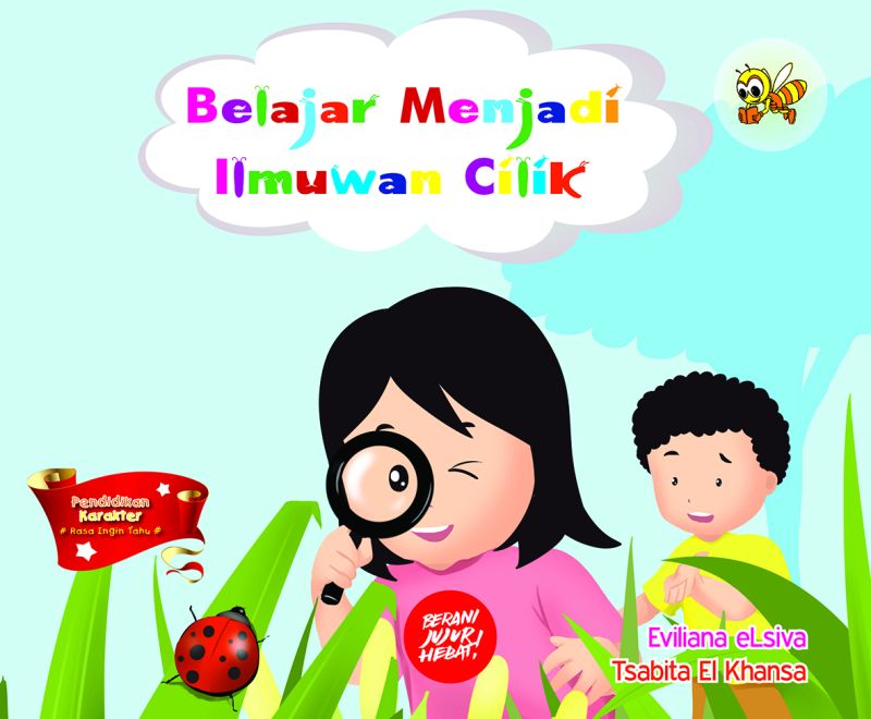 Cover Icha : Belajar Menjadi Ilmuwan Cilik