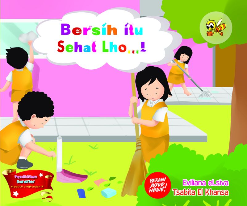 Cover Icha : Bersih Itu Sehat Lho !