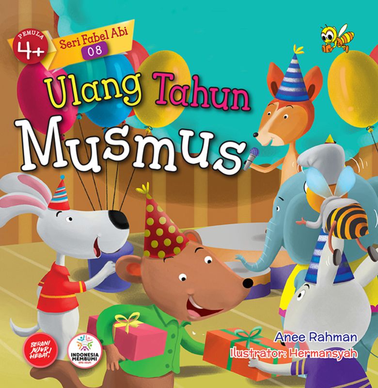 Cover Seri Fabel Abi : Ulang Tahun Musmus