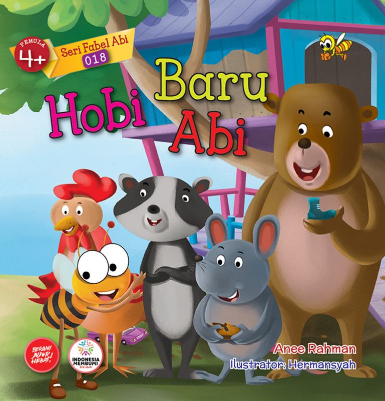 Cover Seri Fabel Abi : Hobi Baru Abi