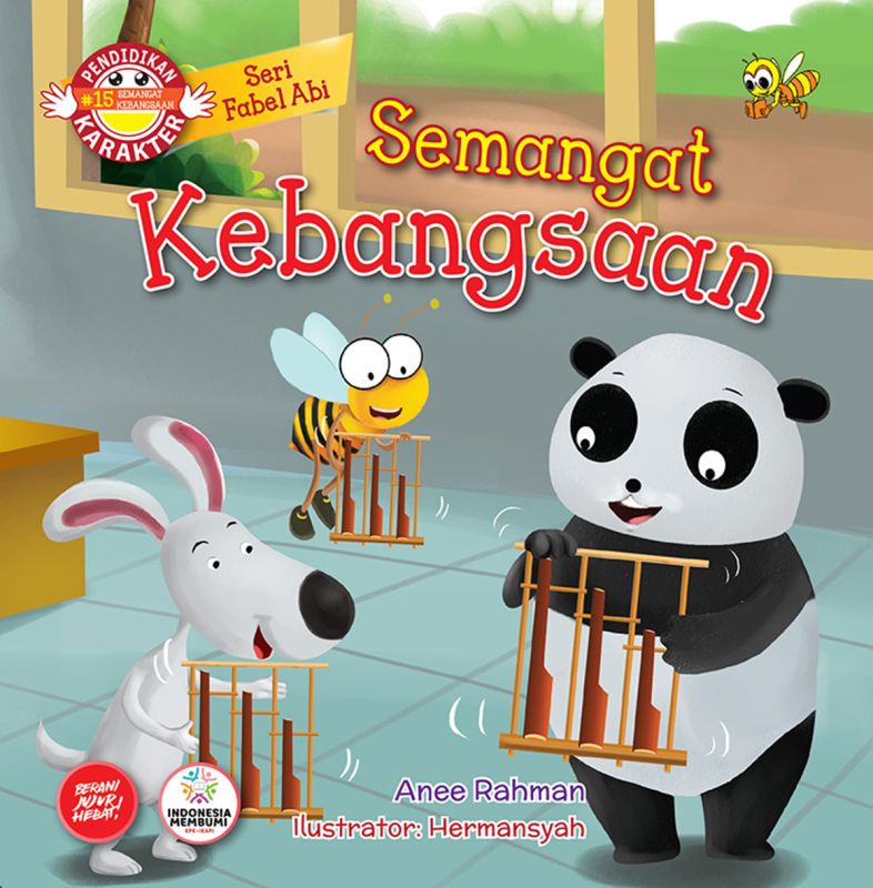 Cover Seri Fabel Abi : Semangat Kebangsaan