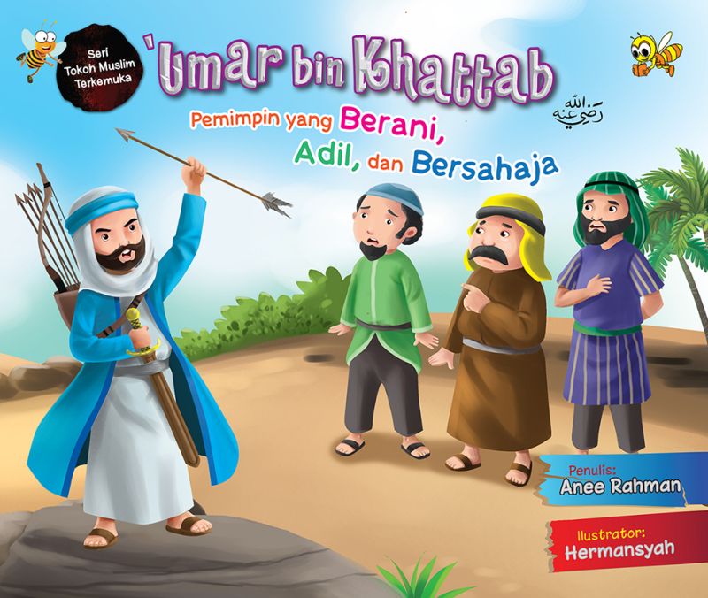 Cover Umar bin Khattab ( Pemimpin Yang Berani, Adil dan Bersahaja )