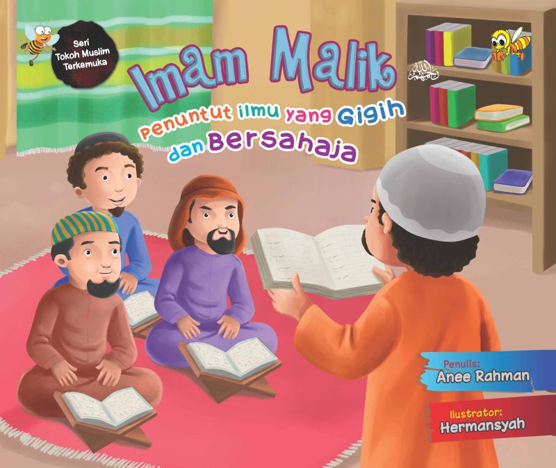Cover Imam Malik (Penunutut Ilmu Yang Gigih dan Bersahaja)